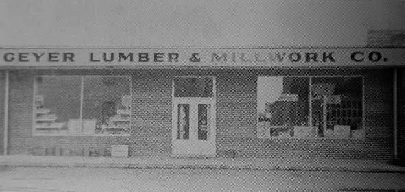 Geyer Lumber storefront